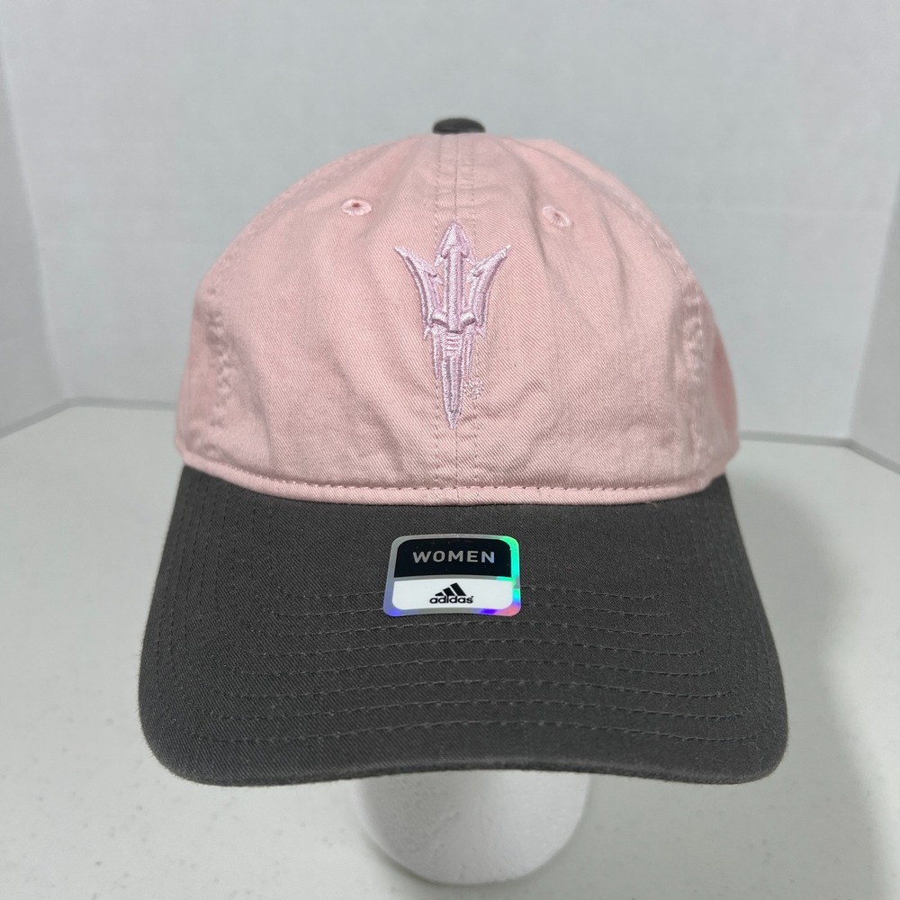 Adidas Womens One Size Pink Black Arizona State Sun Devils Hat NWOT
